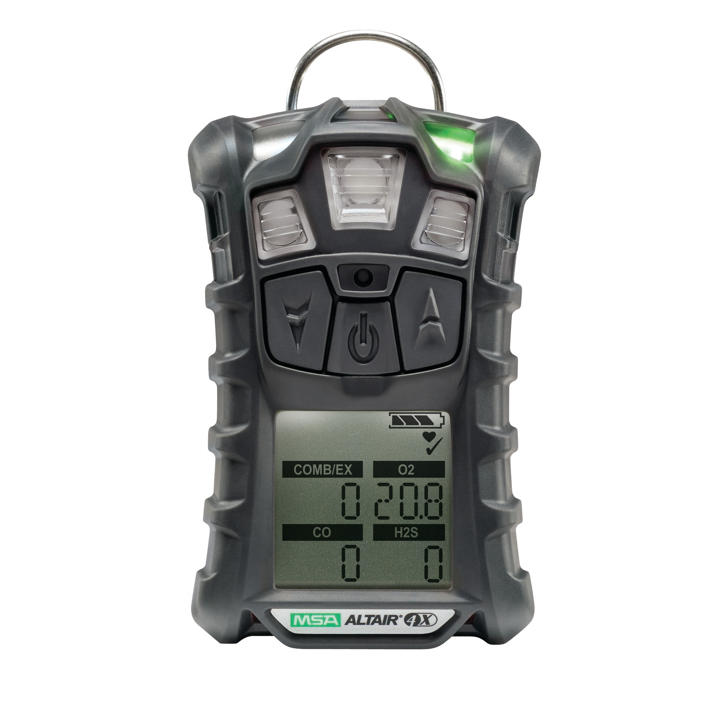 Altair 4X Multigas Detector, (CH4, O2, CO), Charcoal